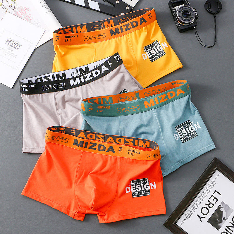 Pack of 5 Mens Cotton Printed Boxer Briefs