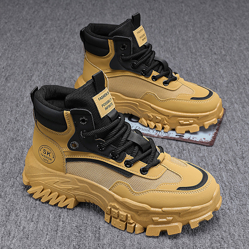 Workwear Martin Boots – Non-Slip Outdoor Men’s Shoes