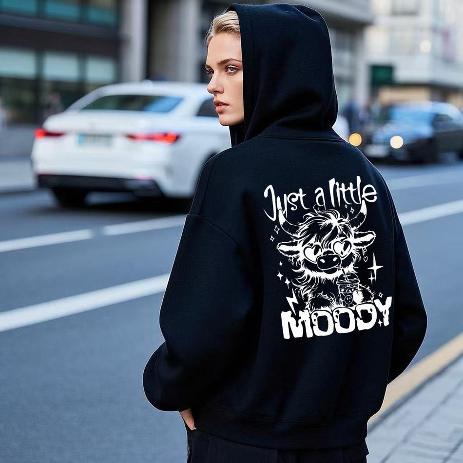 Turtleneck Hoodie – Men’s & Women’s Printed Casual Sweater