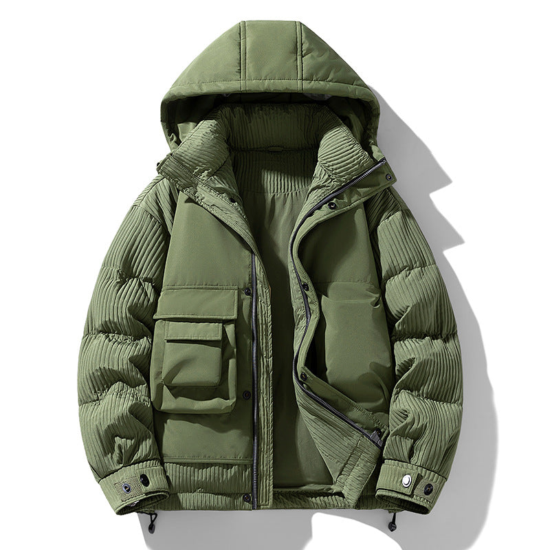 Men’s Down Puffer Jacket – Functional 90% Duck Down Coat