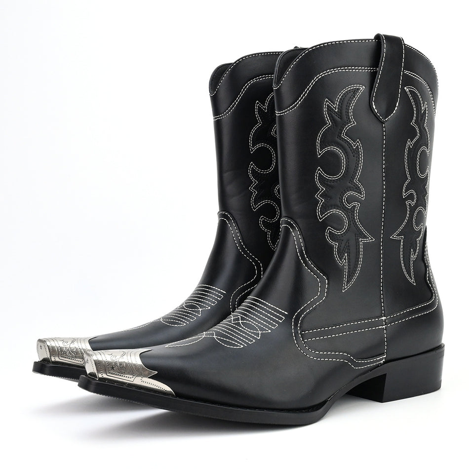 Cowboy Boots for Men 2025 | Vintage Embroidery