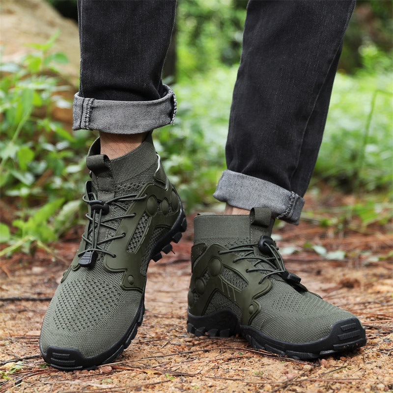 Men’s Hiking Shoes – Breathable Summer Outdoor Mountaineering Boots