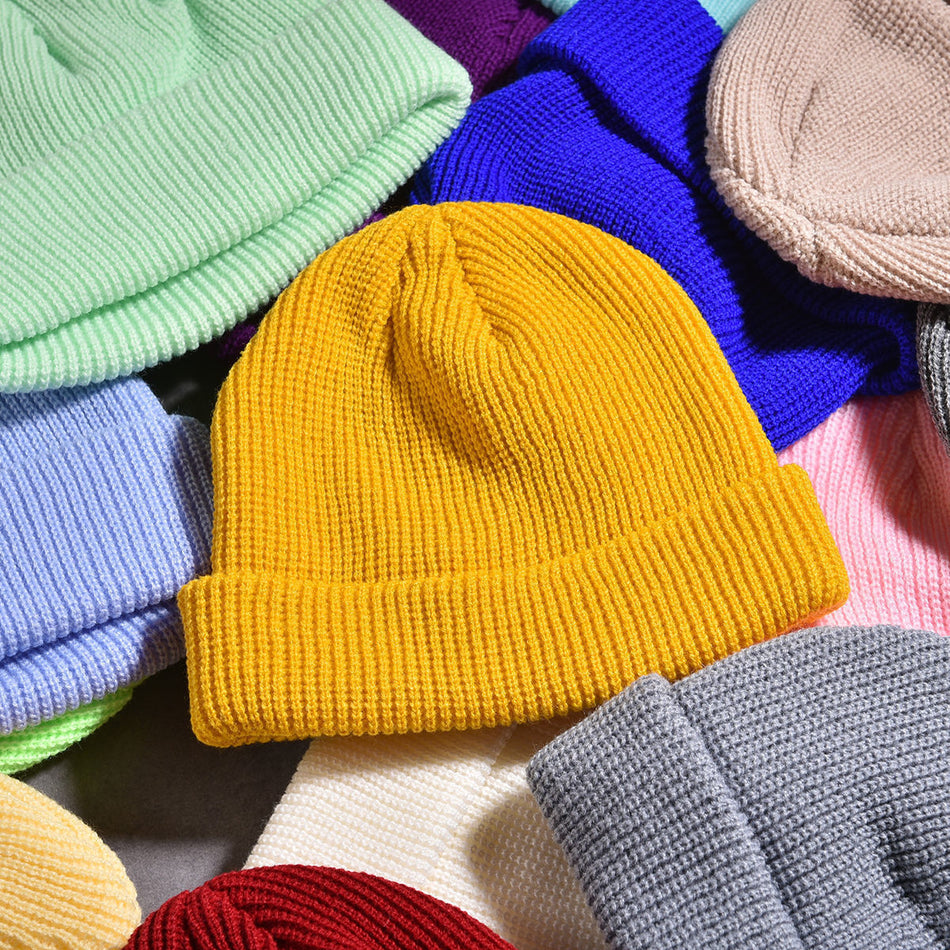 Couple Knit Beanie – Unisex Warm Pullover Winter Hat
