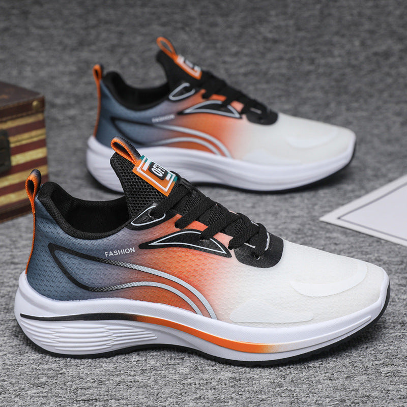 2025 Men’s Breathable Gradient Athletic Running Shoes