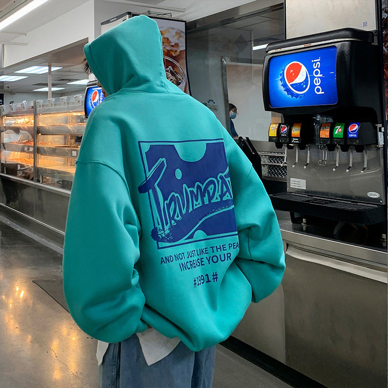 Hooded Sweatshirt Men’s Winter Fleece Jacket
