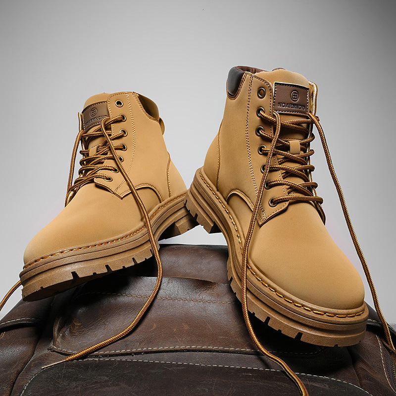 Workwear Martin Boots – Waterproof Labor Protection Shoes for Men