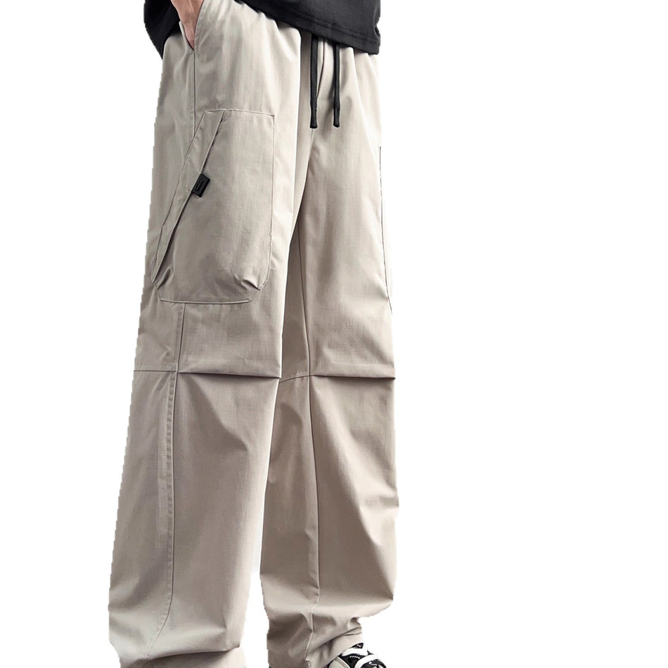 Quick-Dry Cargo Pants Men’s Ice Silk Summer Outdoor 2025