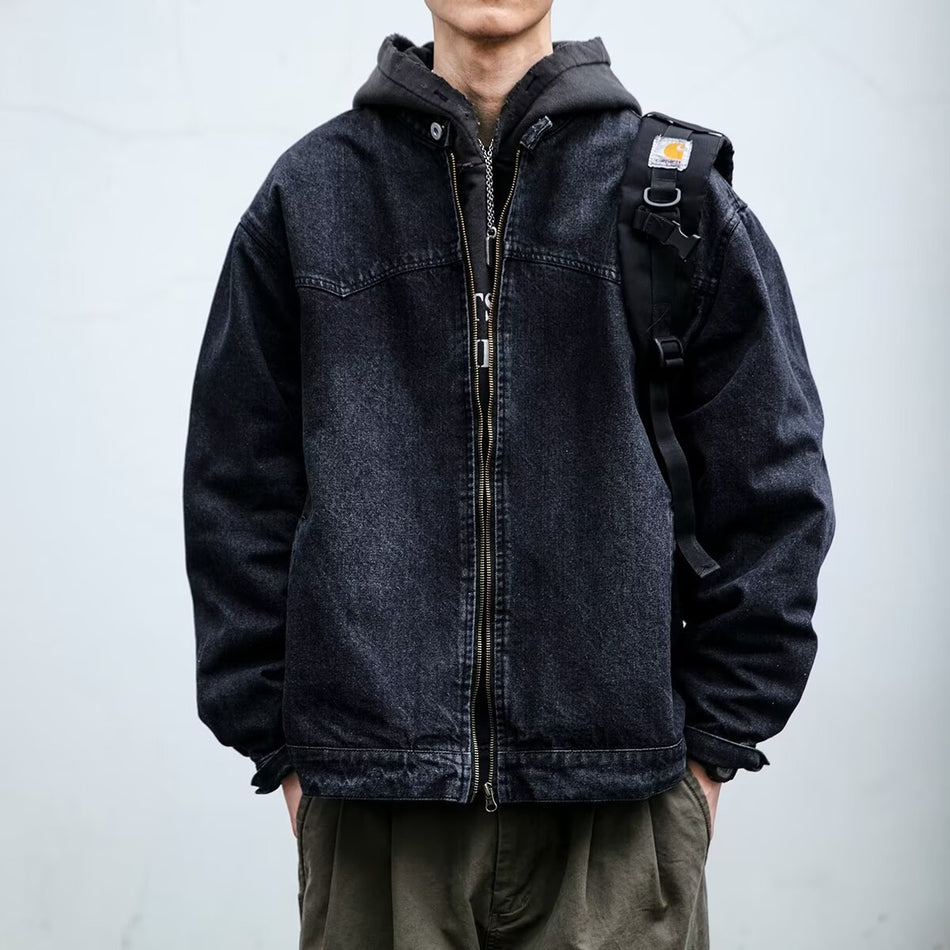 Japanese Retro Denim Jacket (Unisex)