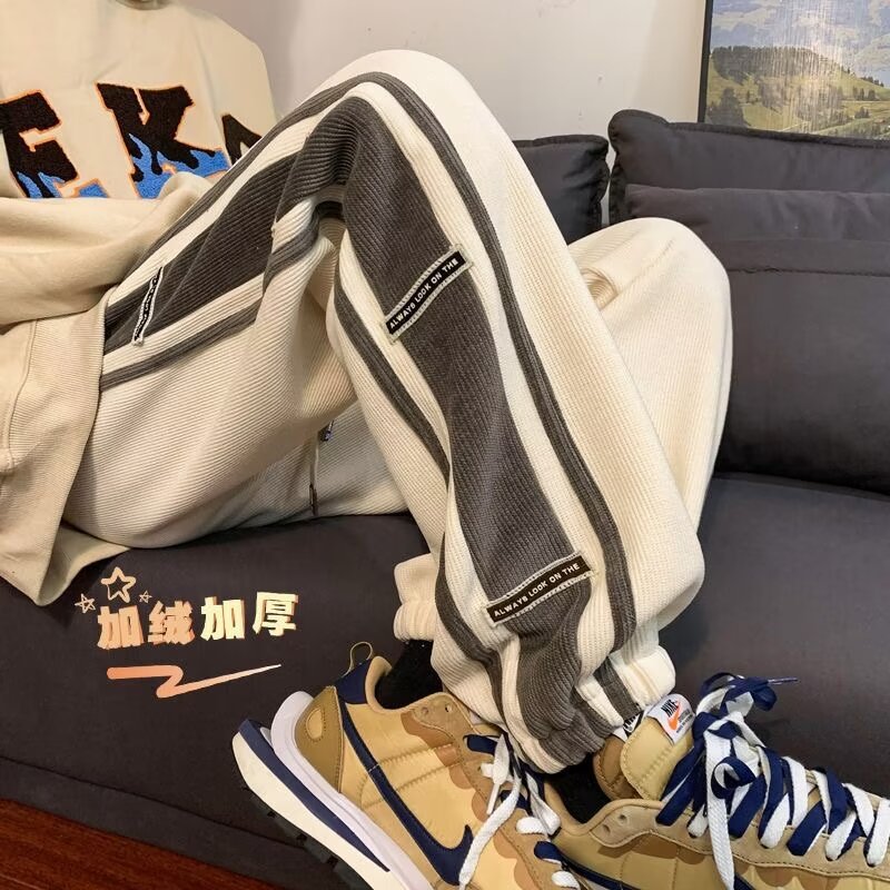 Corduroy Sweatpants Men High Street 2025