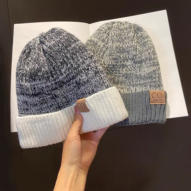 Fleece-Lined Beanie – Warm Korean Style Winter Hat