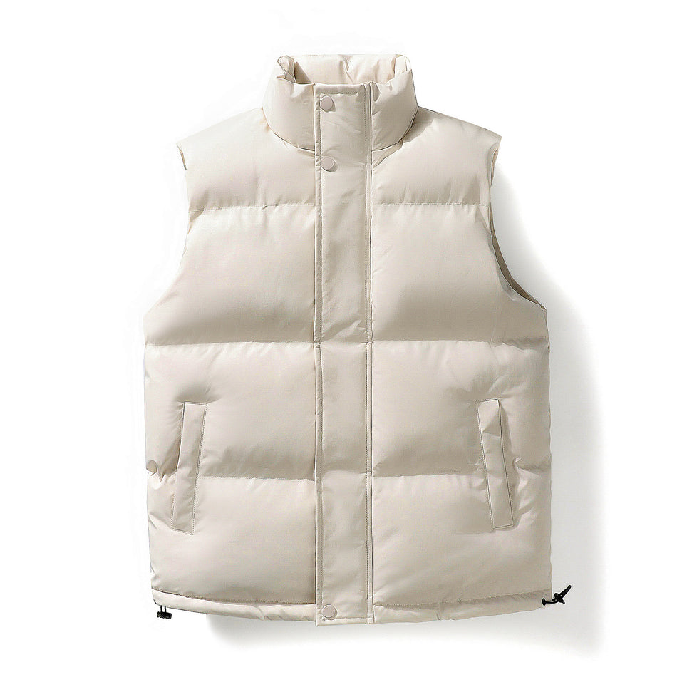 Men’s Plus Size Cotton Vest – Winter Thickened Couple Jacket