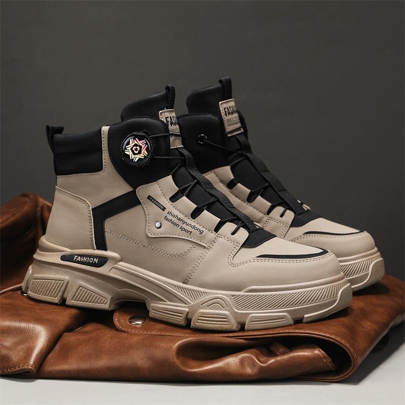 Retro Martin Boots – Men’s Waterproof Leather Hiking Shoes
