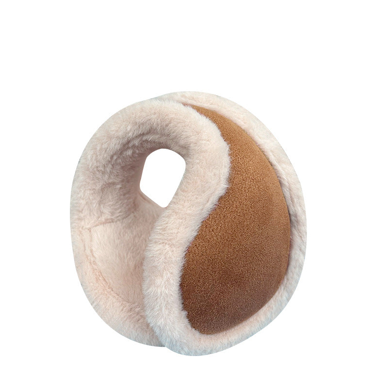 Men’s Solid Color Winter Earmuffs Thickened Ear Warmers