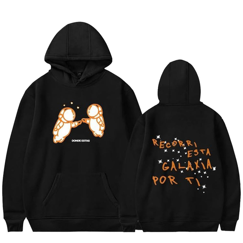 Men’s Hip Hop Hoodie – Cartoon Festival Streetwear