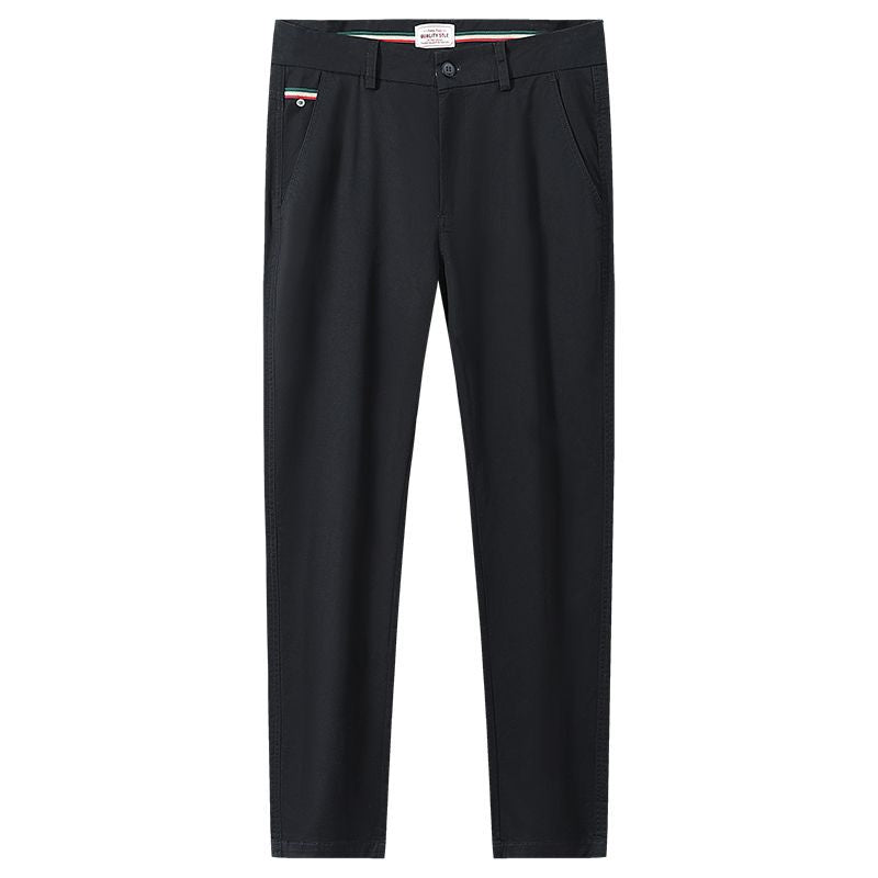 Men’s Cotton Loose Straight Pants –  Spring Summer