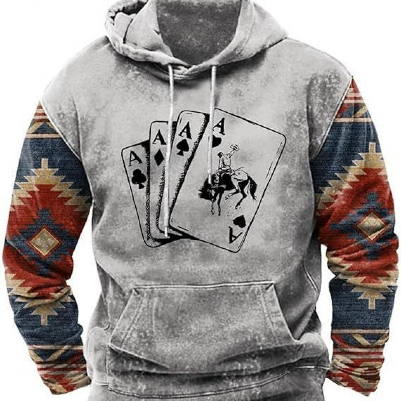 3D Printed Hoodie – Bold Graphic Streetwear