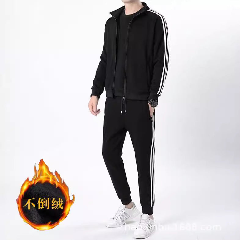 Chaolun Fleece Two-Piece Tracksuit – Warm & Custom