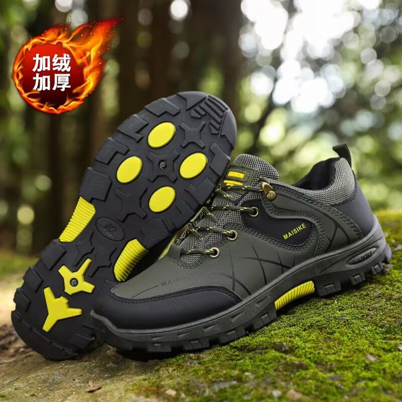 Fleece-Lined Plus-Size Outdoor Hiking Shoes 2025