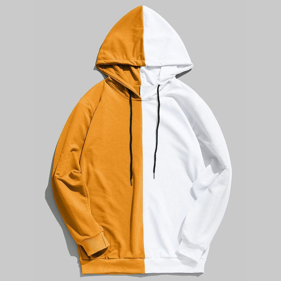 Color Block Hoodie – Trendy Autumn/Winter Wear