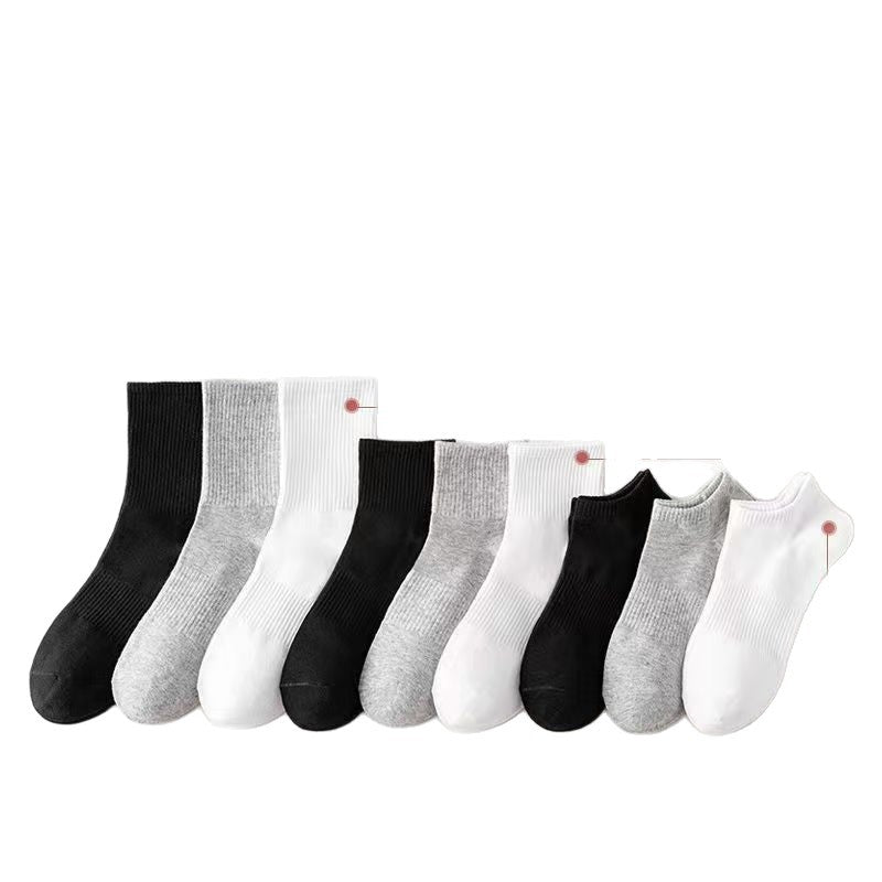 Couple Style Mens Cotton Sports Socks