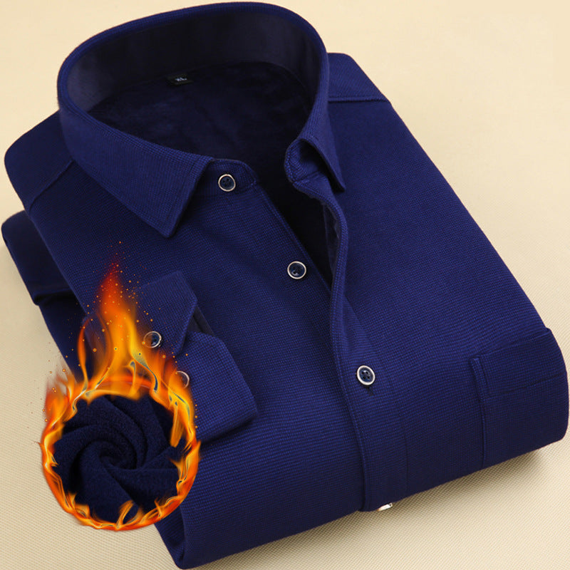 Velvet Business Warm Mens Shirt 2025
