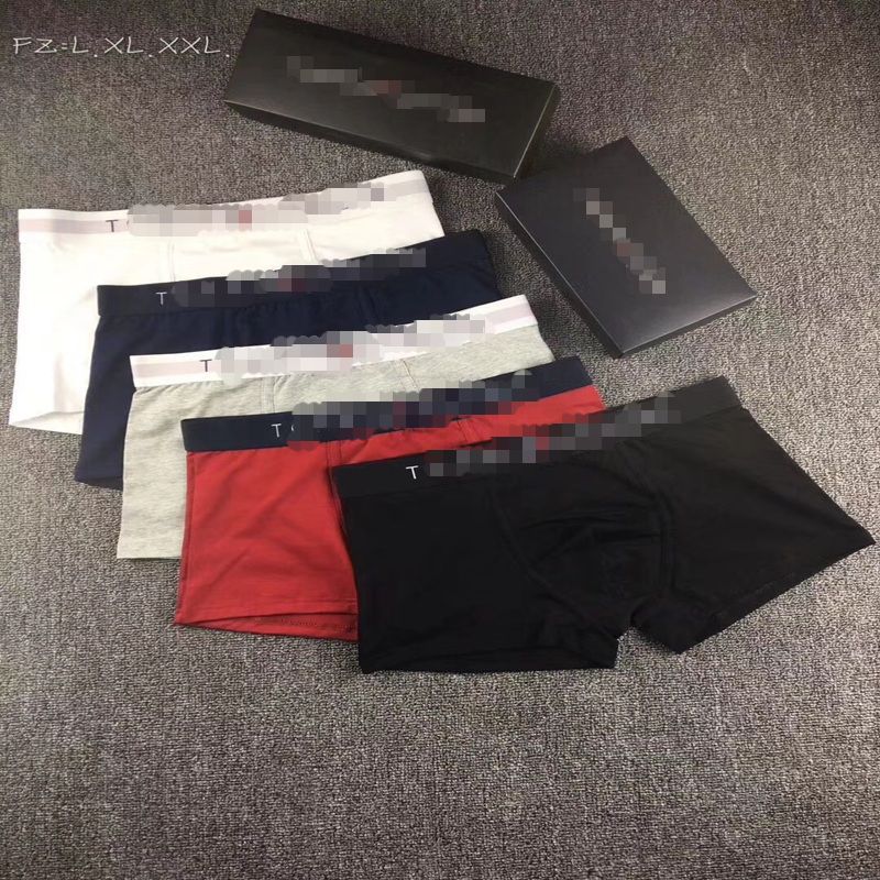 Tom Fashion Men’s Pure Cotton Boxer Briefs – Pack of 4