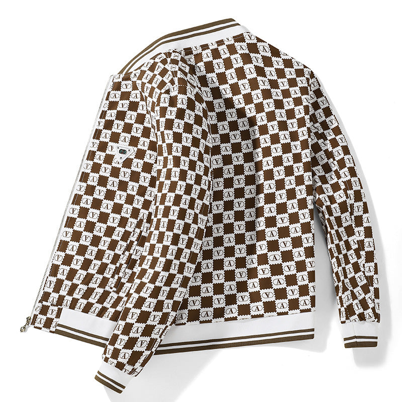 European Station Printed Mens Jacket 2025