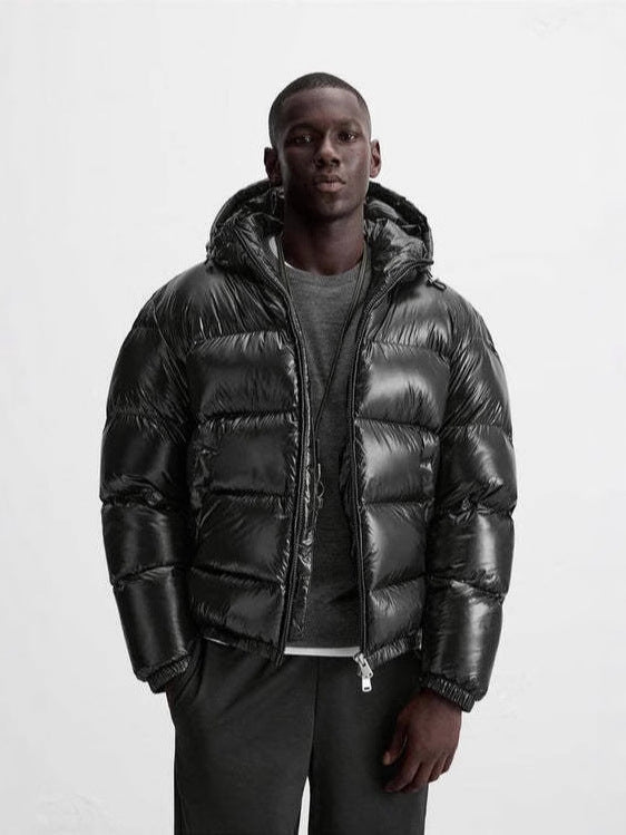 Winter Hooded Cotton-Padded Jacket Men Warm In-Stock EUTrade