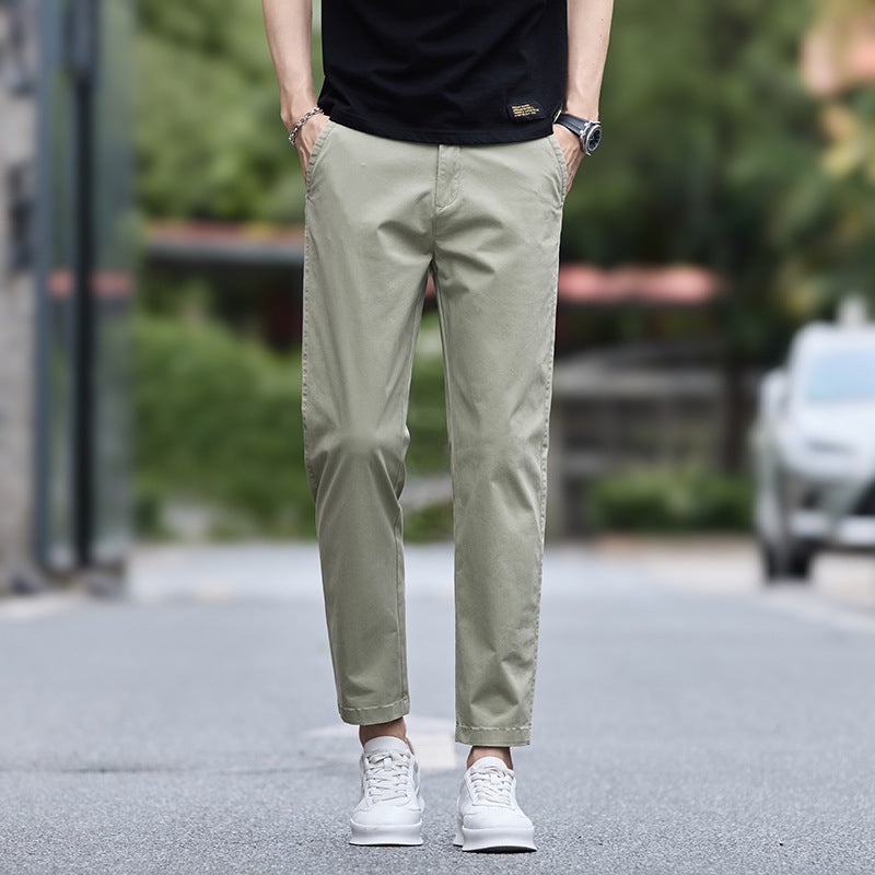 Cotton Summer Casual Pants Men Versatile