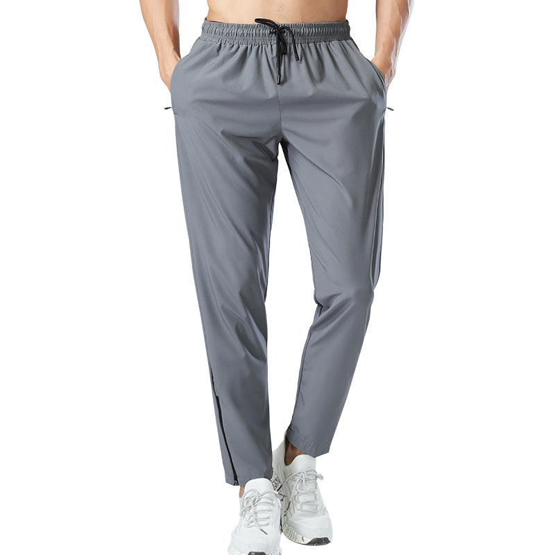 Men's Summer Sports Pants – Quick-Dry Fitness & Running Activewear