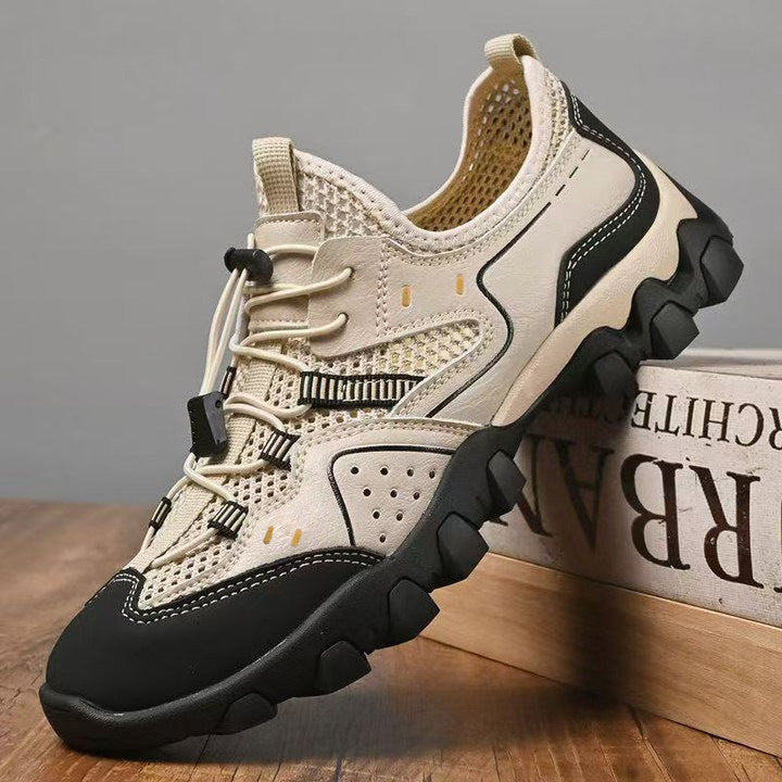 2025 Men’s Summer Breathable Mesh Hiking Casual Shoes