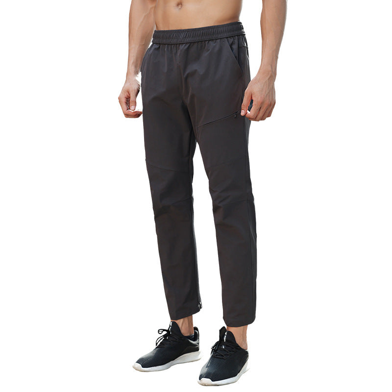 Men's Slim Fit Sports Pants – Quick-Dry Fitness & Training Activewear