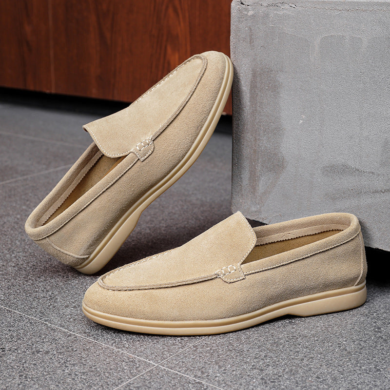 Men’s Leather Moccasins – Comfortable Slip-On Casual Shoes