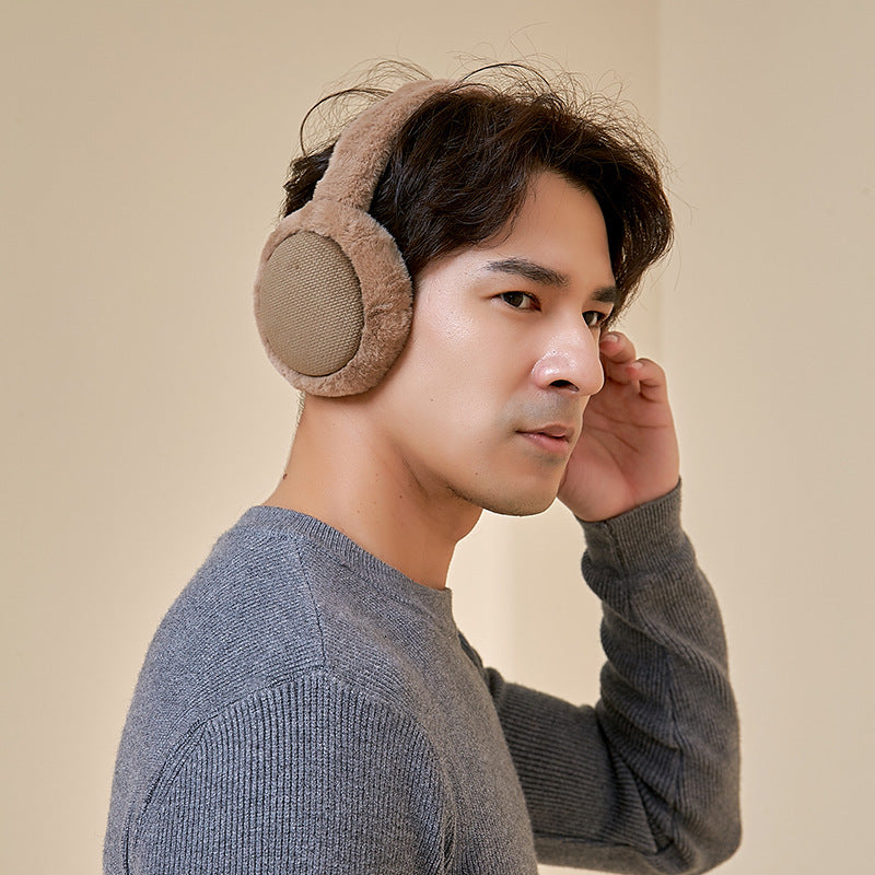 Korean Style Plush Earmuffs Men’s Winter Warm