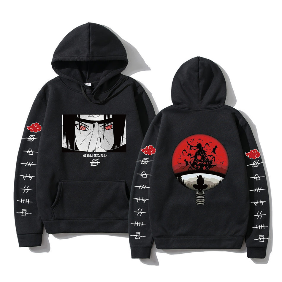 Naruto Fleece Hoodie – Anime Spring/Autumn Wear