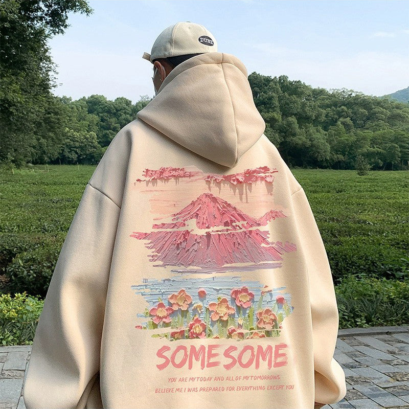 Hip-Hop Oversize Hoodie – American Retro Street Style