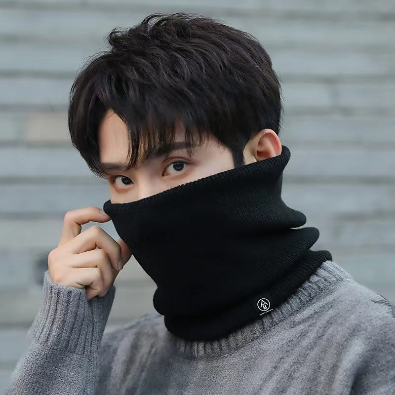 Unisex Knitted Wool Pullover Neck Scarf Warm Fashion