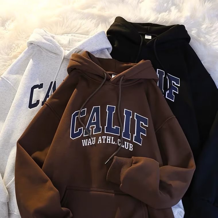Oversize Korean Hoodie – Fleece Lined Winter Wear