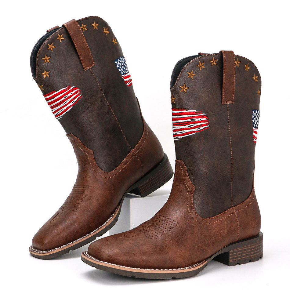 Slip-On Boots for Men 2025 | Square Toe Comfort