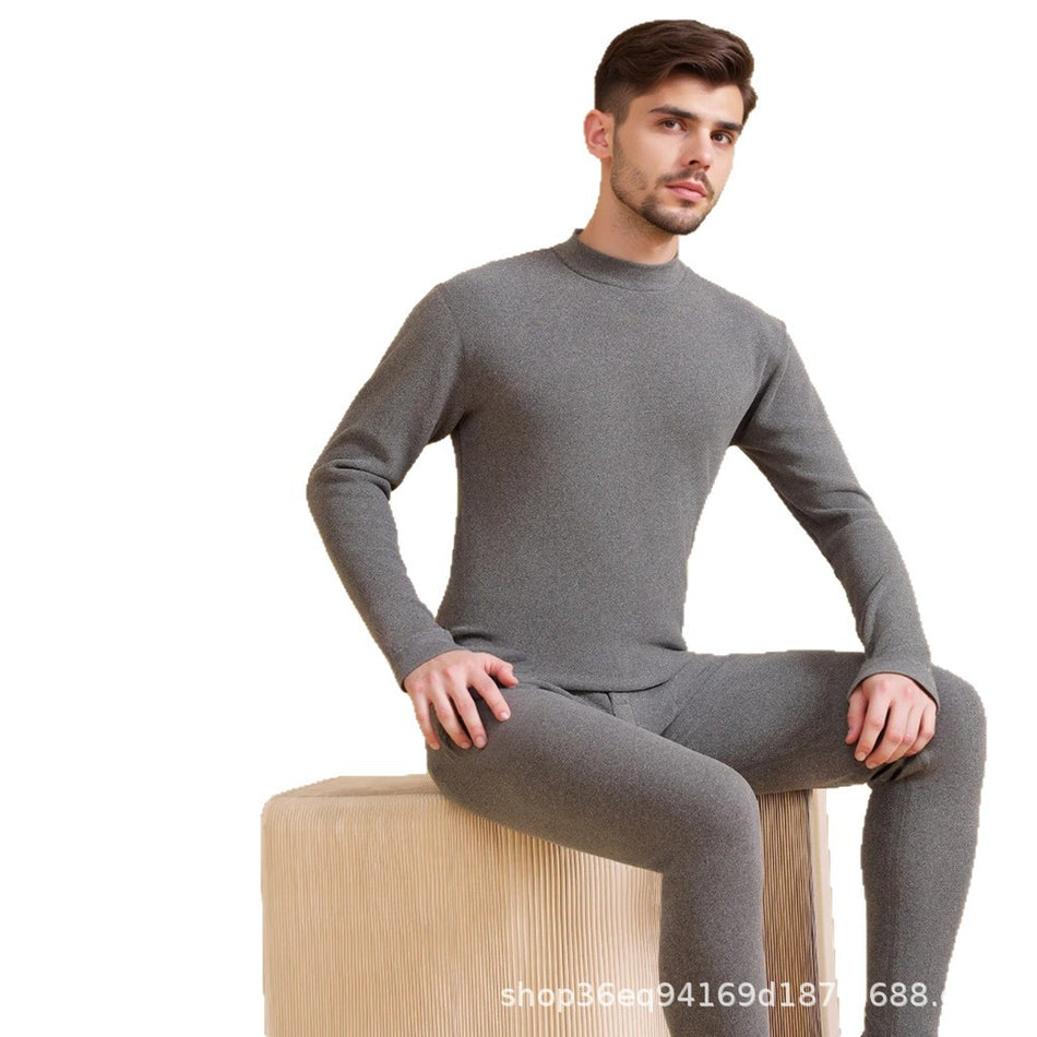 Men’s Thermal Underwear Set | Fleece-Lined Thick Winter Base Layer