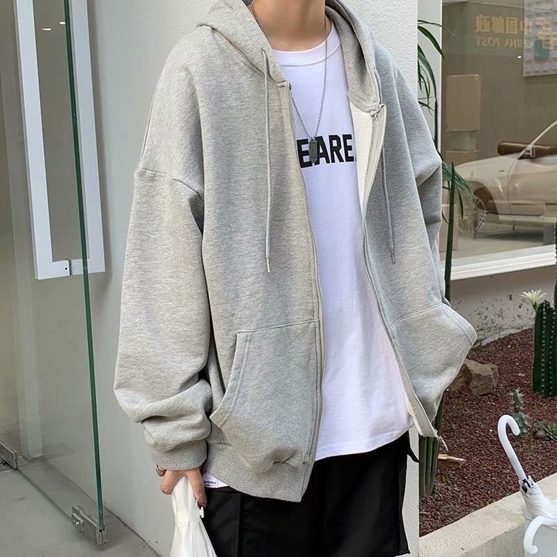 Cardigan Hooded Zipper Sweater – Spring & Autumn
