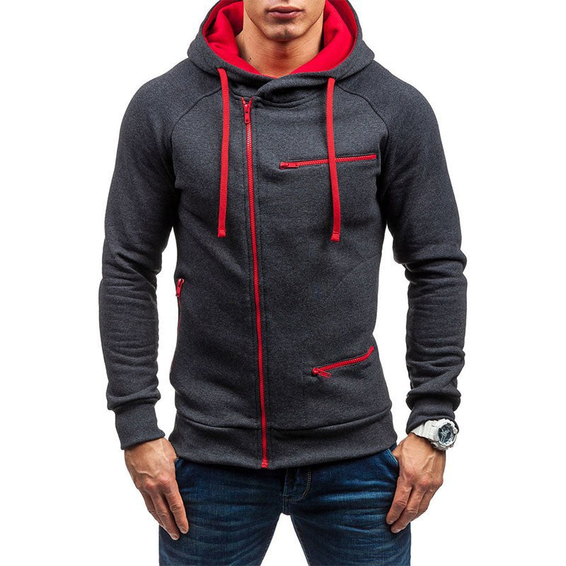 2024 Autumn-Winter Gradient Printed Hoodie for Men