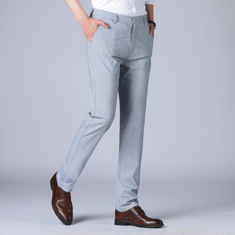 Men’s Linen Pants – Loose Fit Summer Cotton Blend