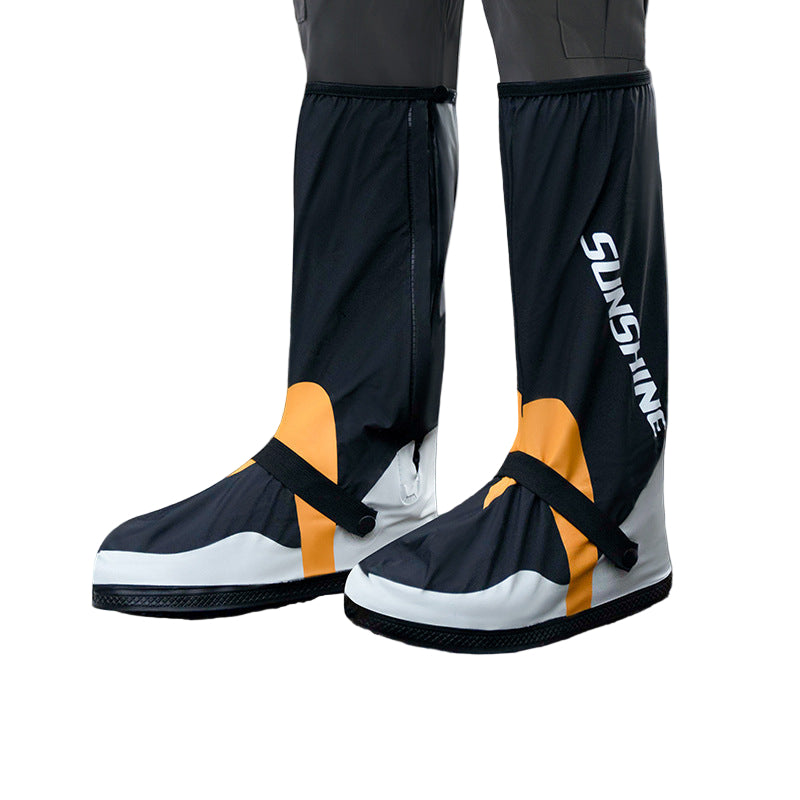 Waterproof PVC Rain Boots – Non-Slip Motorcycle & Cycling Shoes