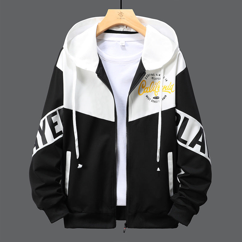 2025 Boys’ Hooded Cardigan Sweatshirt