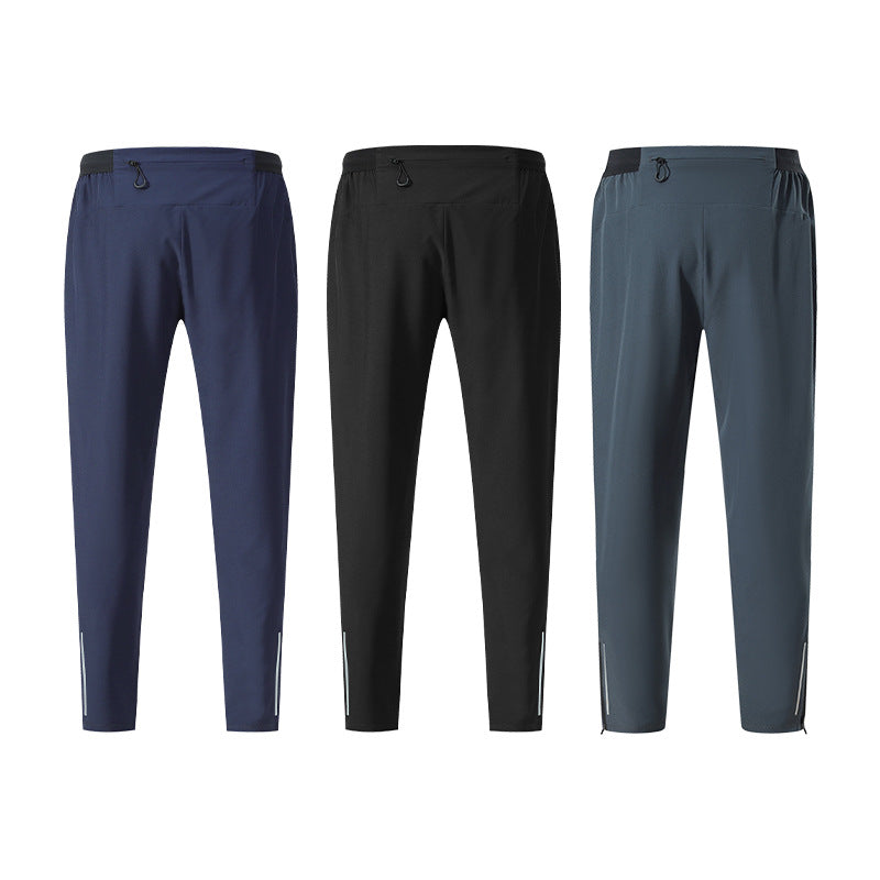 Men’s Spring Track Pants – Quick-Dry Loose Fitness & Running Pants