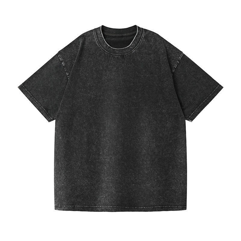 Retro Washed Loose T-Shirt – Unisex Casual Fit