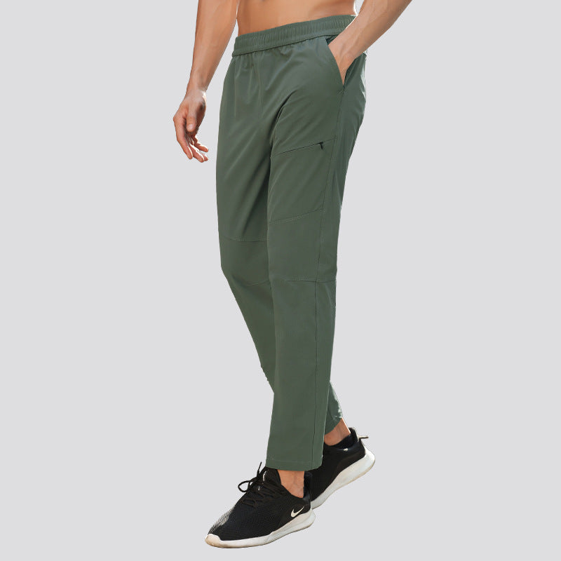 Dijia Slim Straight Sports Pants Men