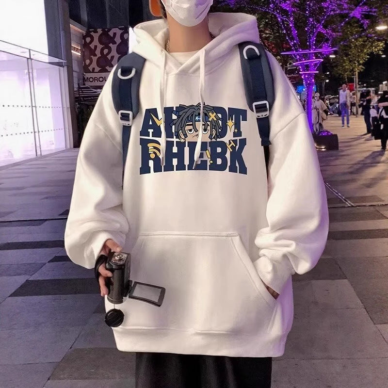 Plus Velvet Hoodie – American Street Style