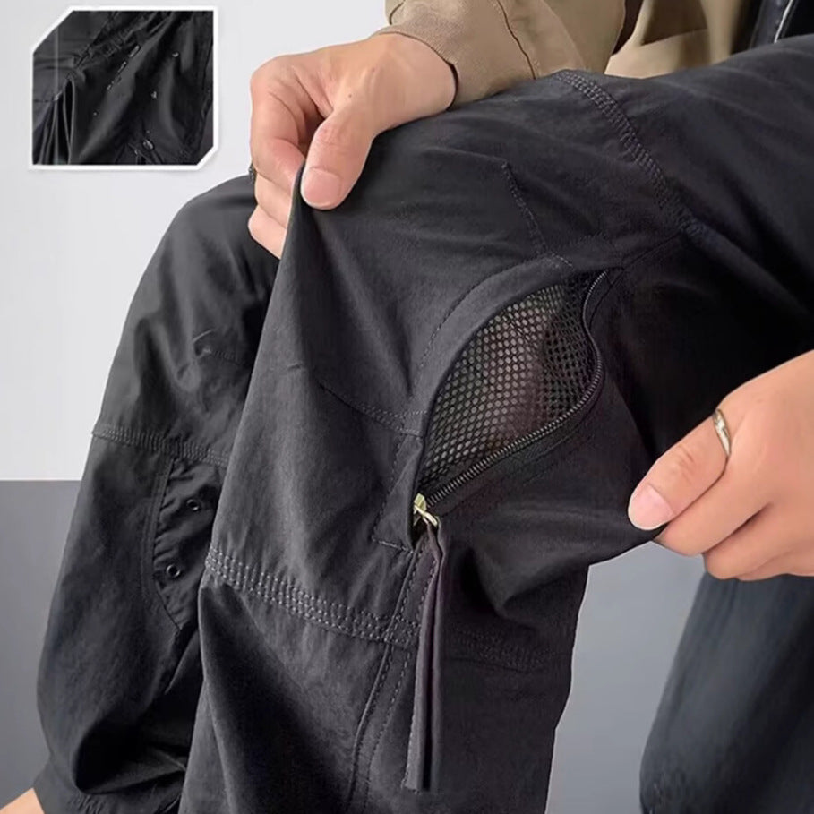 Nylon Outdoor Workwear Pants Men Hiking